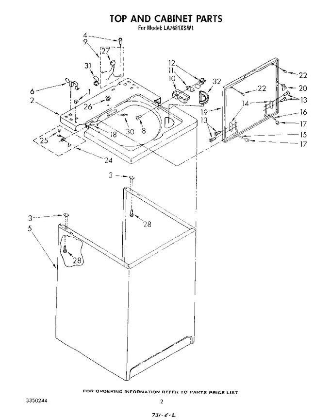 Diagram for LA7681XSW1