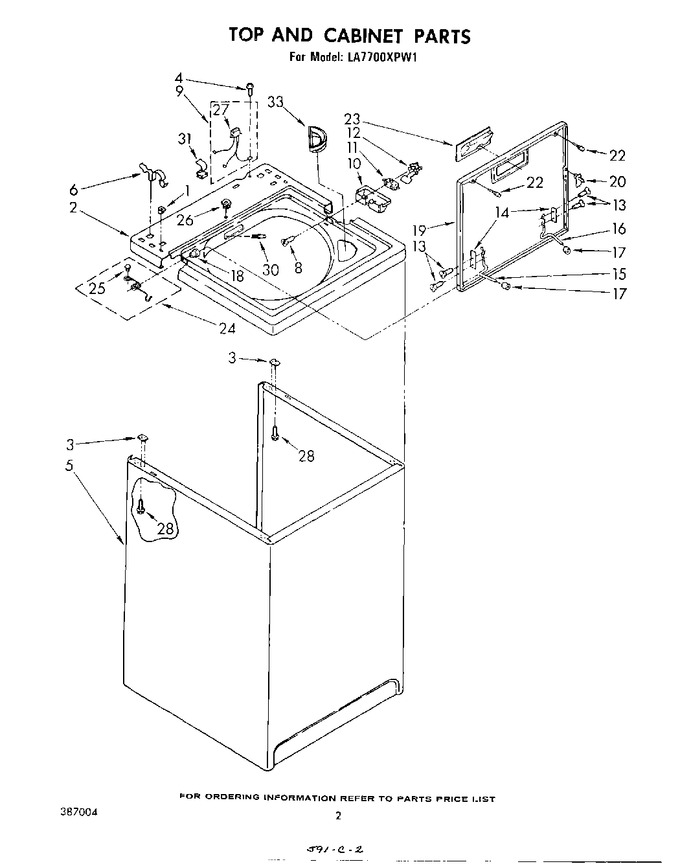 Diagram for LA7700XPW1