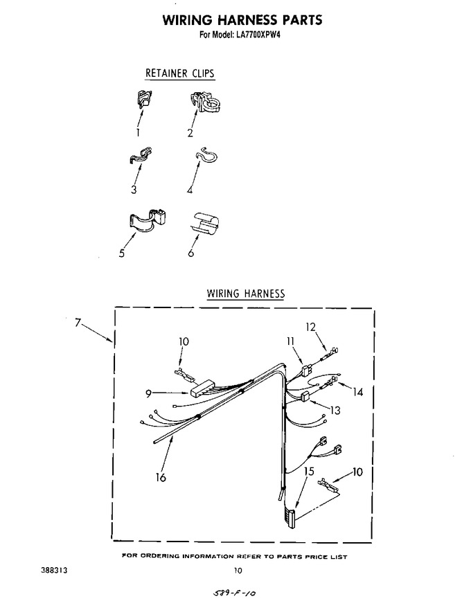 Diagram for LA7700XPW4
