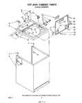 Diagram for 02 - Top And Cabinet , Literature And Optional