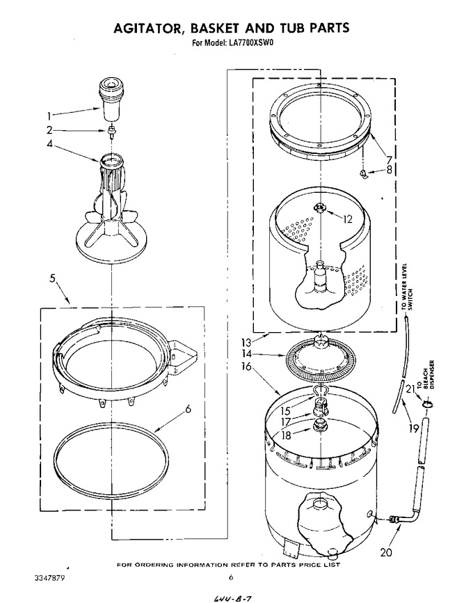 Diagram for LA7700XSW0