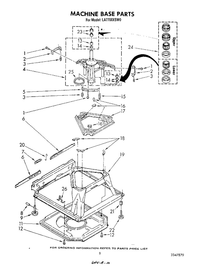 Diagram for LA7700XSW0