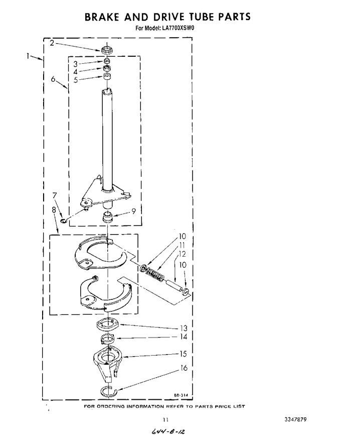 Diagram for LA7700XSW0