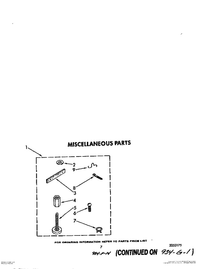 Diagram for LA7700XWN0