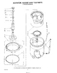 Diagram for 04 - Agitator, Basket And Tub