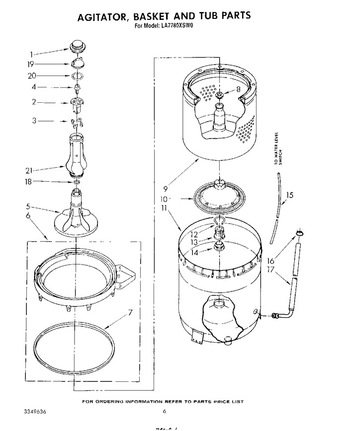 Diagram for LA7780XSW0