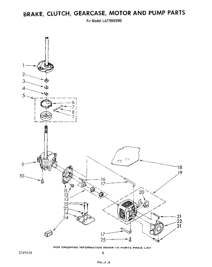 Diagram for LA7780XSW0