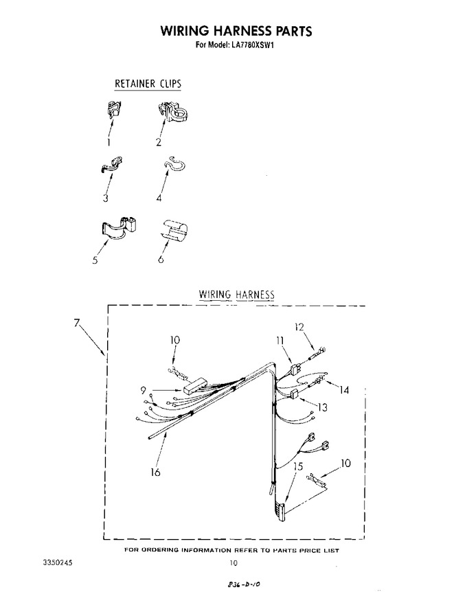 Diagram for LA7780XSW1