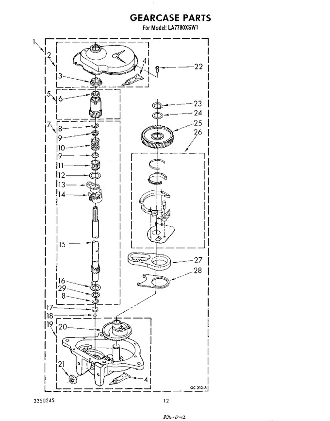 Diagram for LA7780XSW1