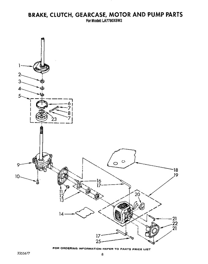 Diagram for LA7780XSW2