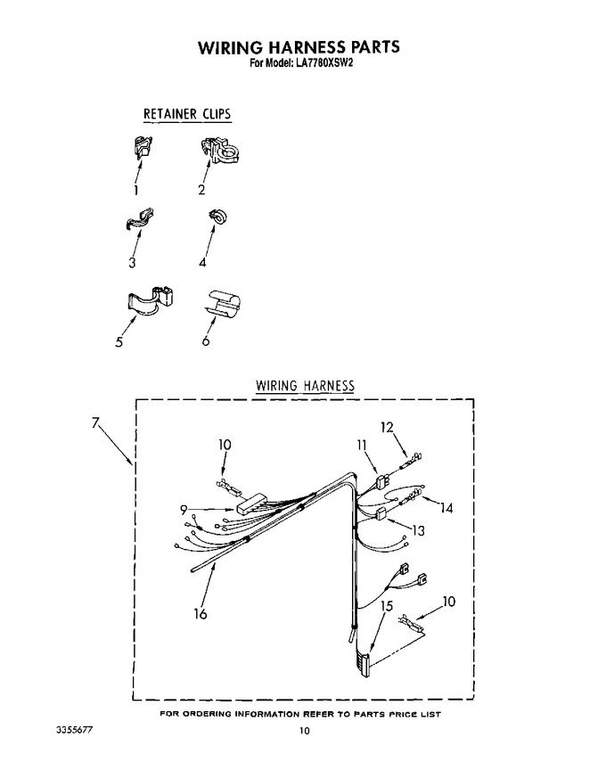 Diagram for LA7780XSW2