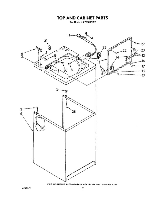 Diagram for LA7780XSW2