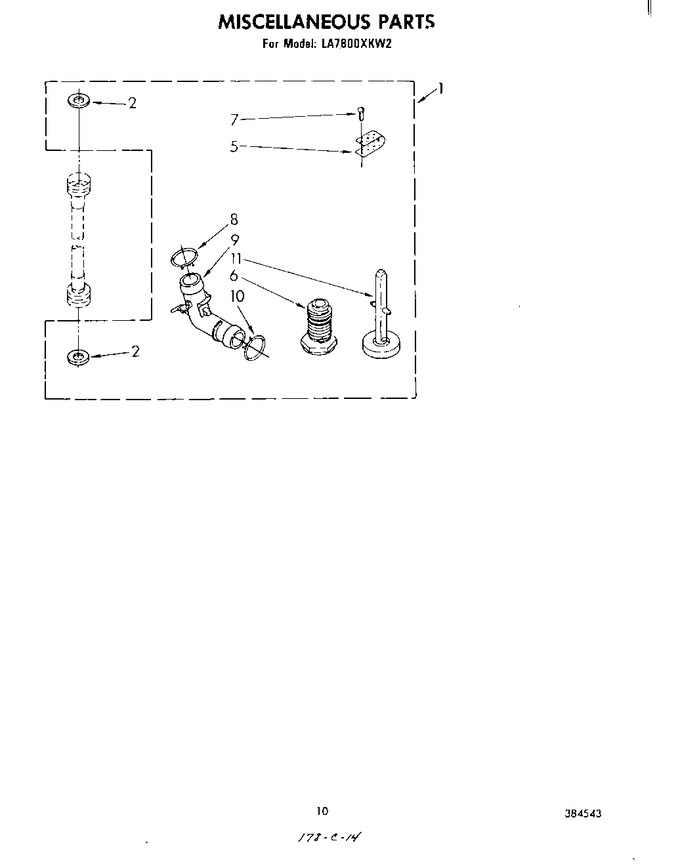 Diagram for LA7800XKW2