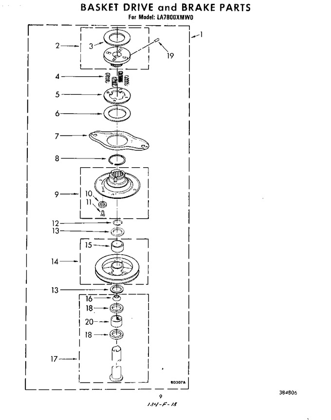 Diagram for LA7800XMW0