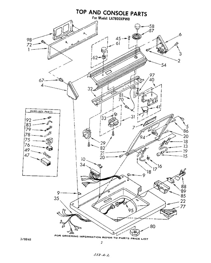 Diagram for LA7800XPW0