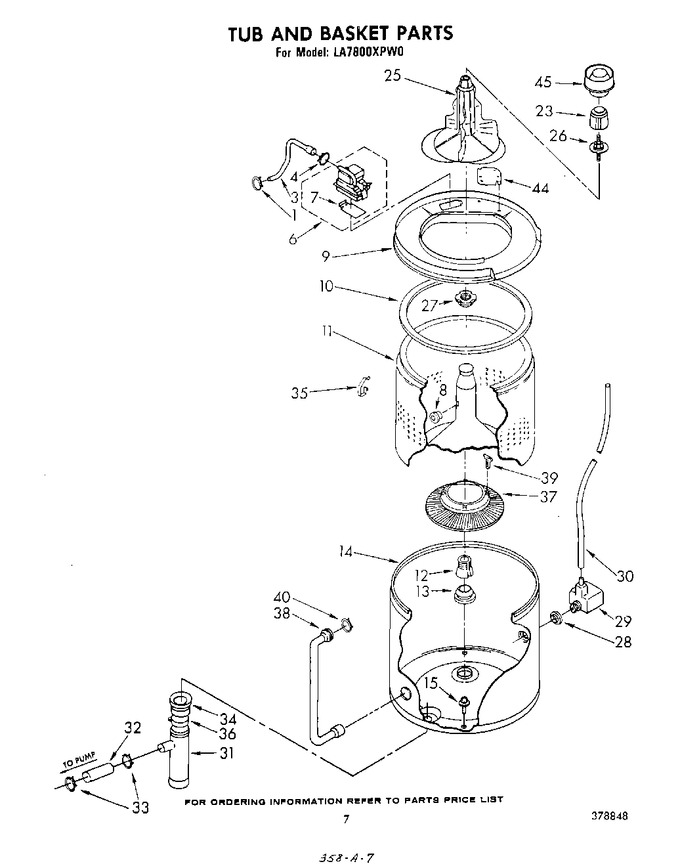 Diagram for LA7800XPW0