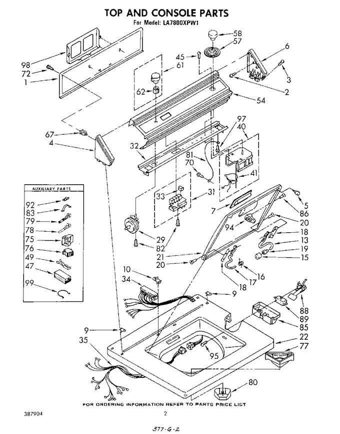 Diagram for LA7800XPW1