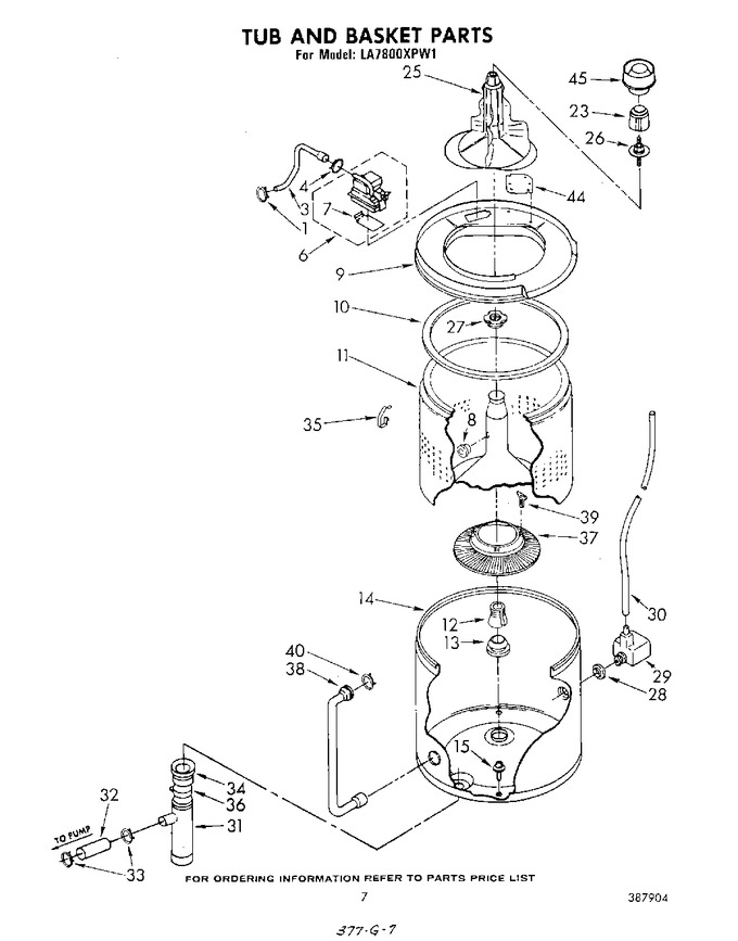 Diagram for LA7800XPW1