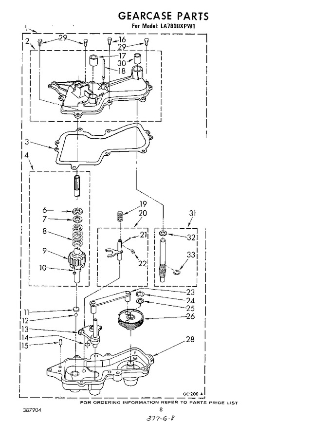 Diagram for LA7800XPW1