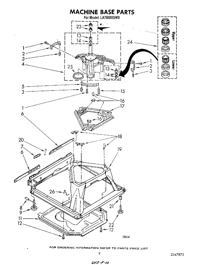Diagram for LA7800XSW0