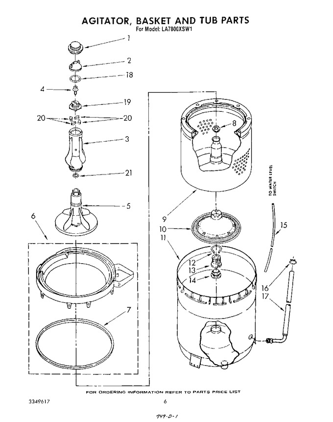 Diagram for LA7800XSW1
