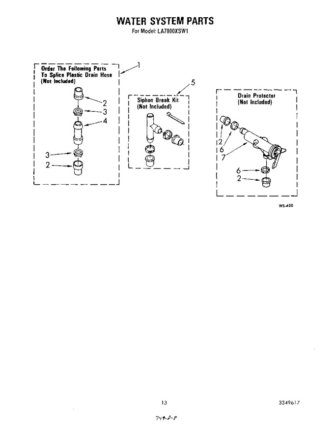 Diagram for LA7800XSW1