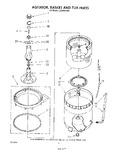 Diagram for 04 - Agitator, Basket And Tub