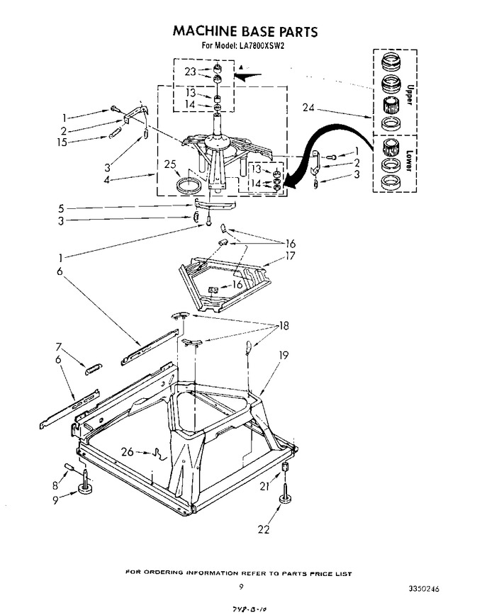 Diagram for LA7800XSW2