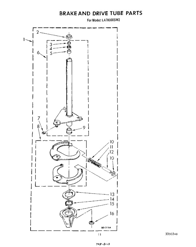 Diagram for LA7800XSW2