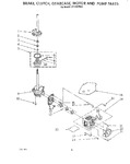 Diagram for 06 - Brake, Clutch, Gearcase, Motor And Pump