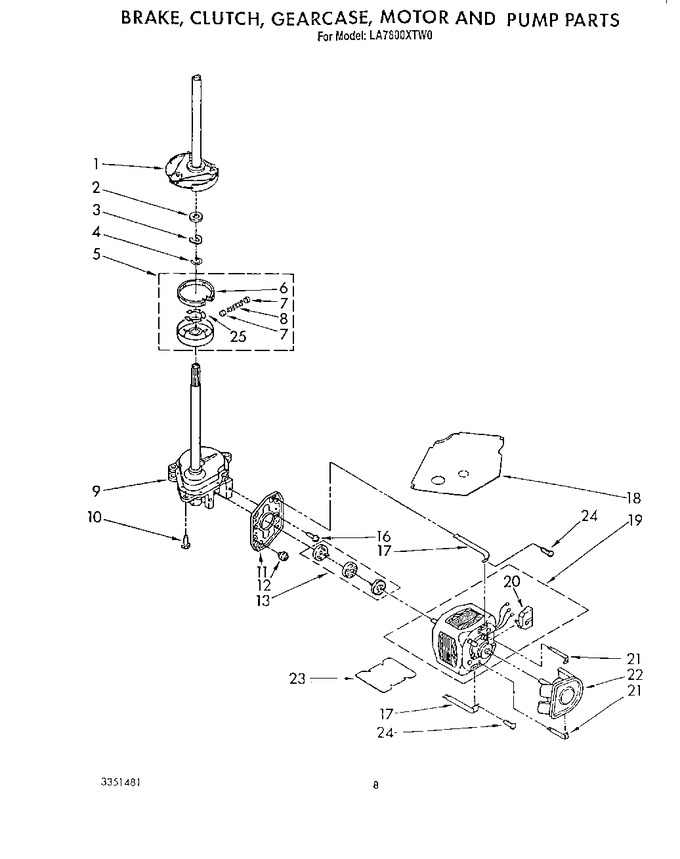 Diagram for LA7800XTN0