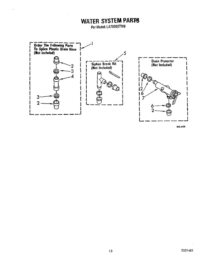 Diagram for LA7800XTN0
