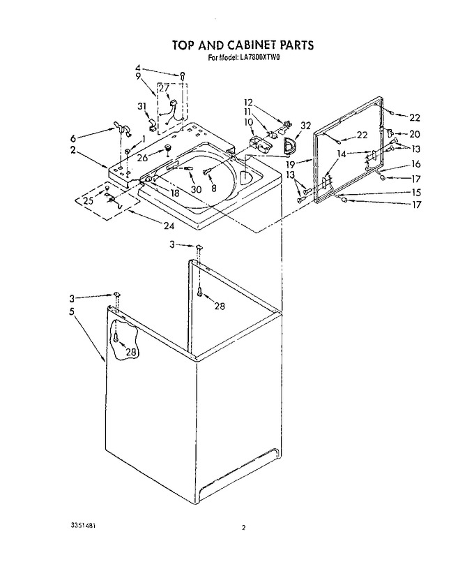 Diagram for LA7800XTF0