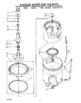 Diagram for 04 - Agitator, Basket And Tub