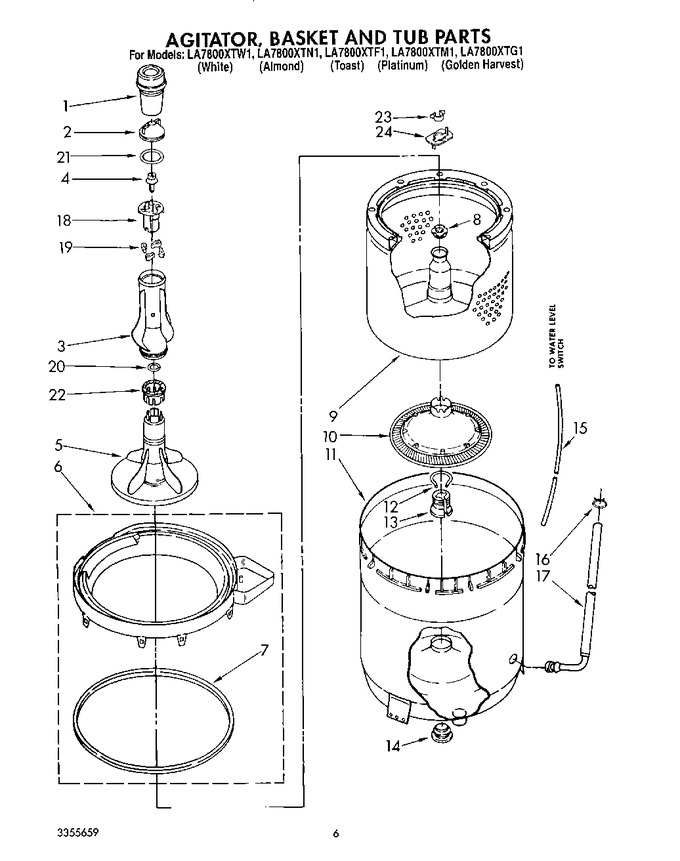 Diagram for LA7800XTG1
