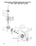 Diagram for 06 - Brake, Clutch, Gearcase, Motor And Pump