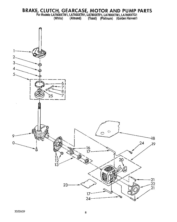 Diagram for LA7800XTG1