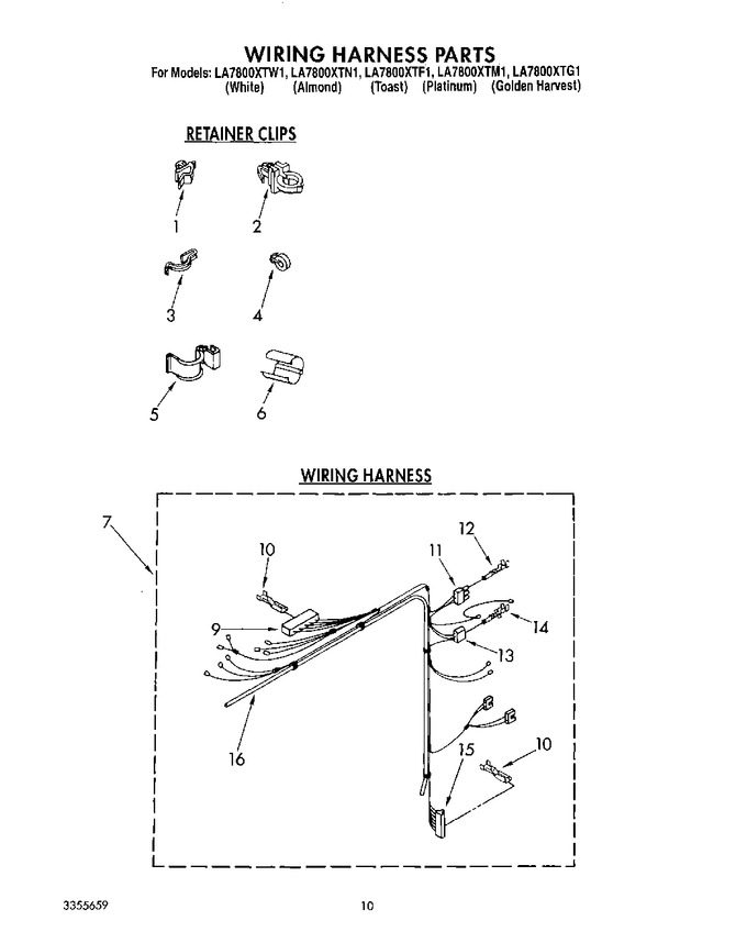 Diagram for LA7800XTF1
