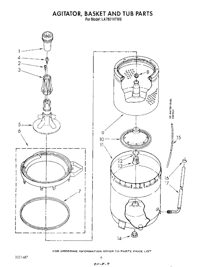 Diagram for LA7801XTN0