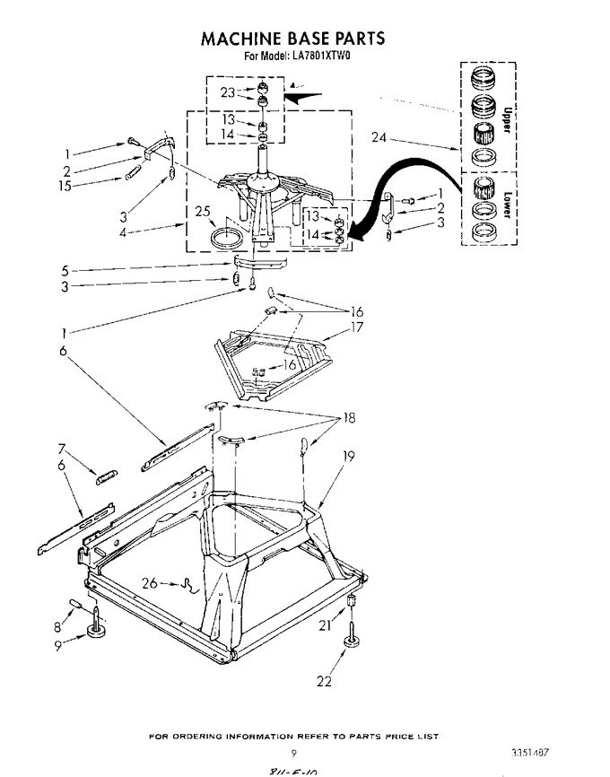 Diagram for LA7801XTN0
