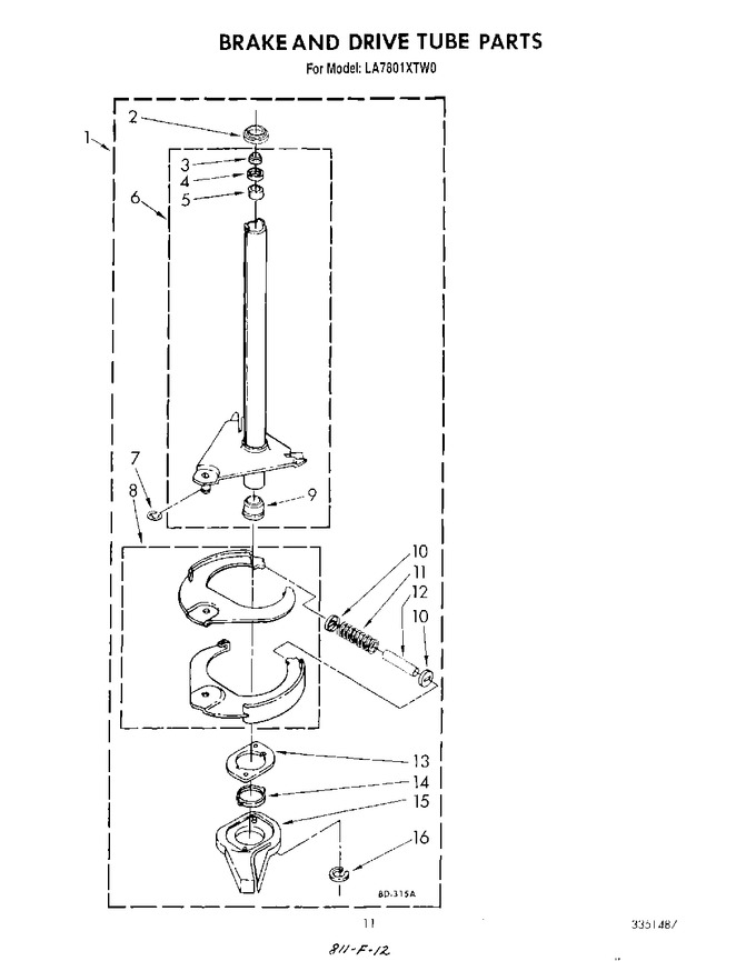 Diagram for LA7801XTN0
