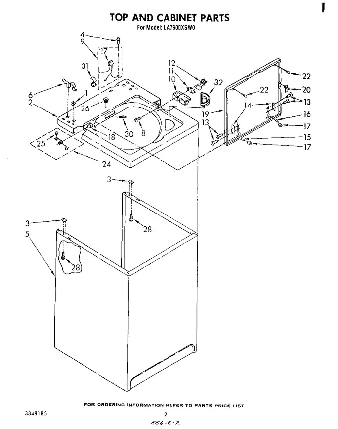 Diagram for LA7900XSW0