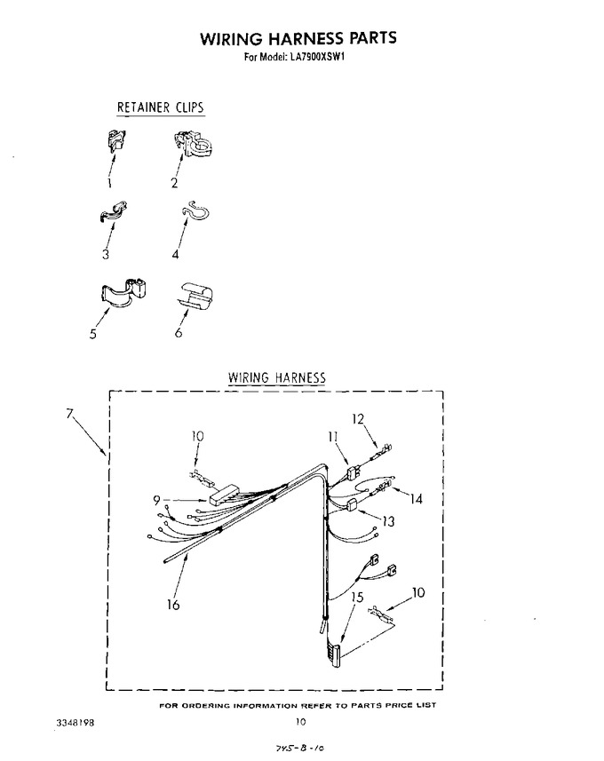 Diagram for LA7900XSW1