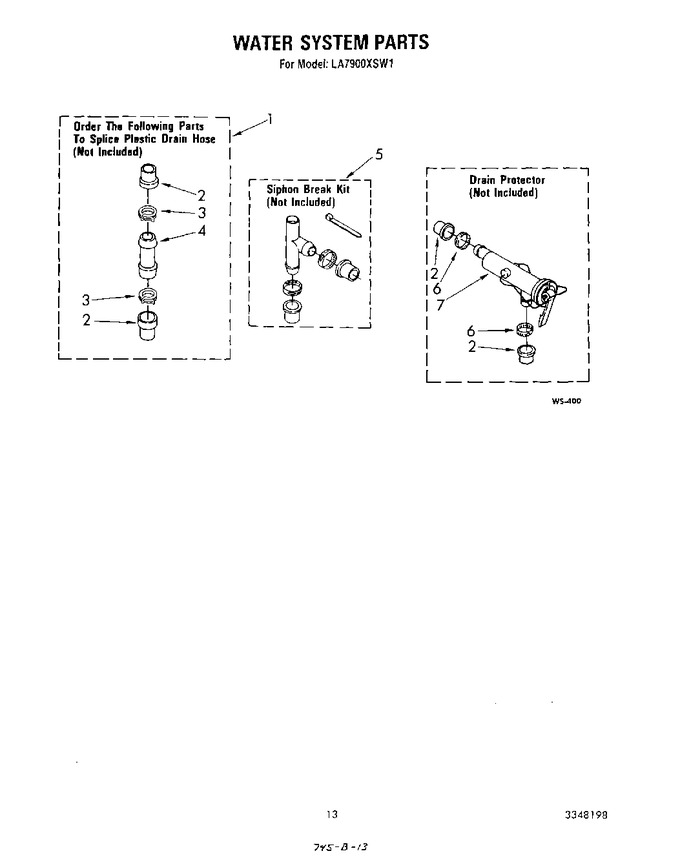 Diagram for LA7900XSW1