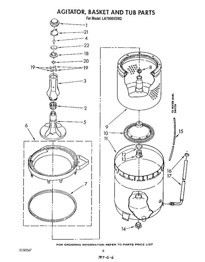 Diagram for LA7900XSW2