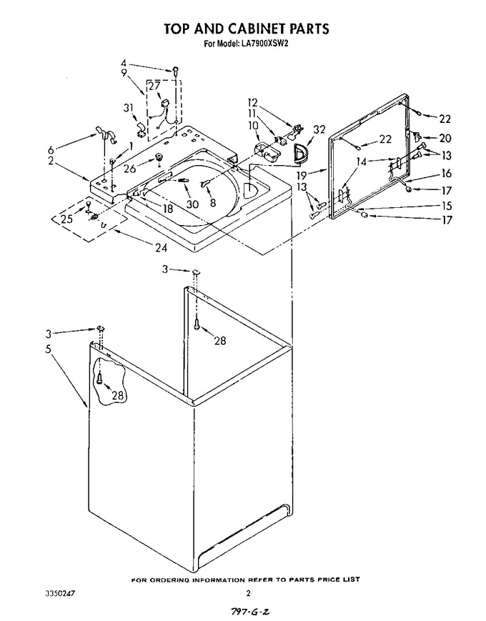 Diagram for LA7900XSW2