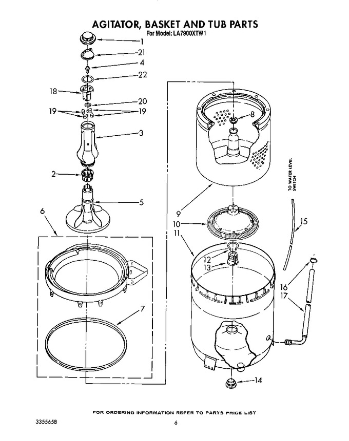 Diagram for LA7900XTW1