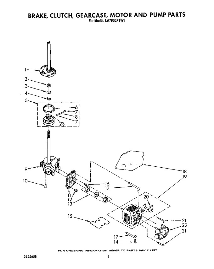 Diagram for LA7900XTW1
