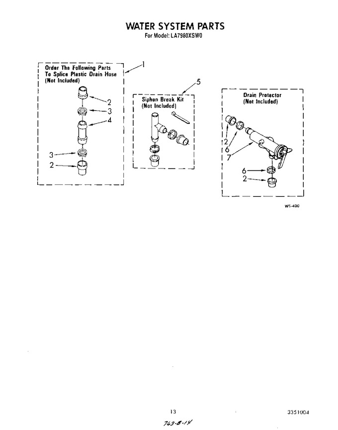 Diagram for LA7980XSW0