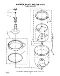 Diagram for 05 - Agitator, Basket And Tub